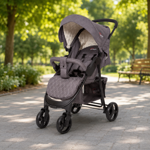 TINNIES BABY STROLLER - GREY