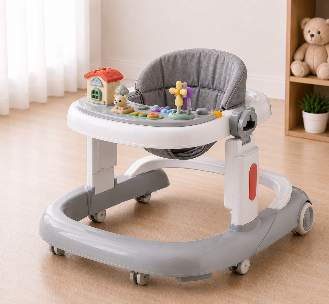 LUXURY BABY WALKER - GREY