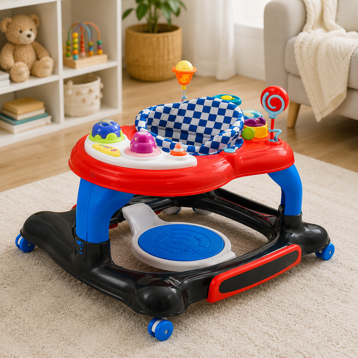 TINNIES BABY WALKER MULTI FUNCTIONS