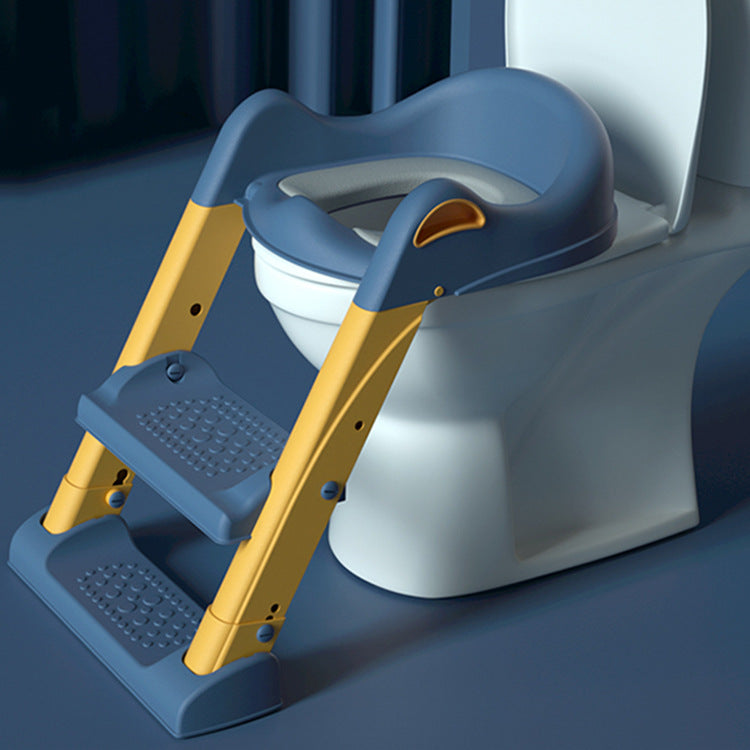 KIDS TOILET COMMODE LADDER Blue