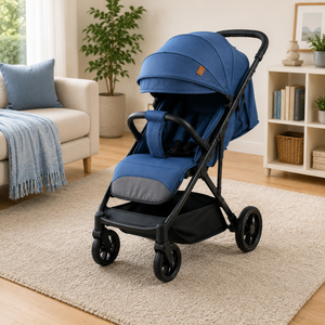 PREMIUM COMPACT BABY STROLLER - BLUE