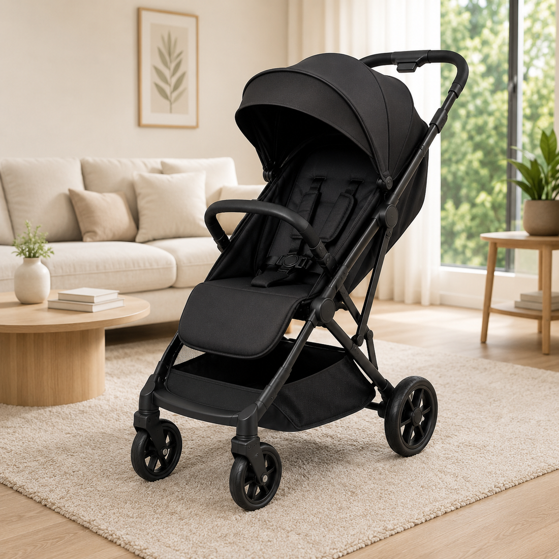 KIDILO LUXURY BABY STROLLER - BLACK