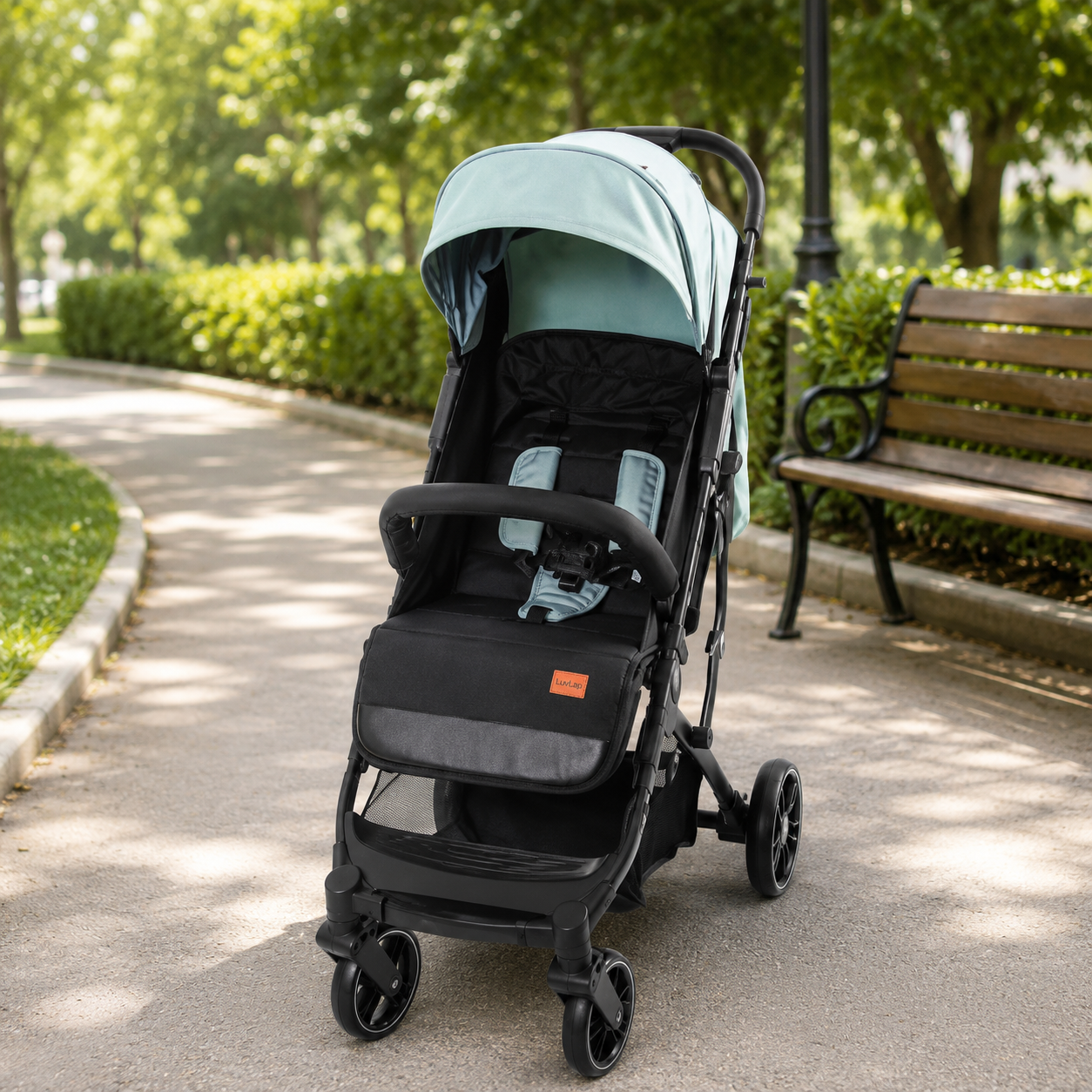 TINNIES BABY STROLLER - GREEN