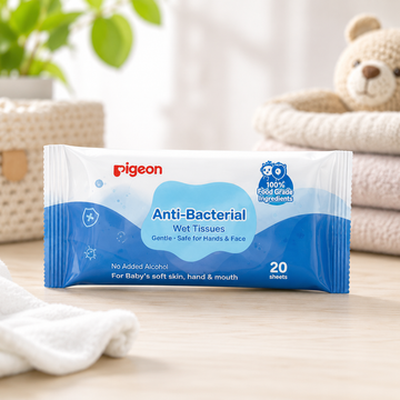 PIGEON ANTI-BACTERIAL WET TISSUES 20S