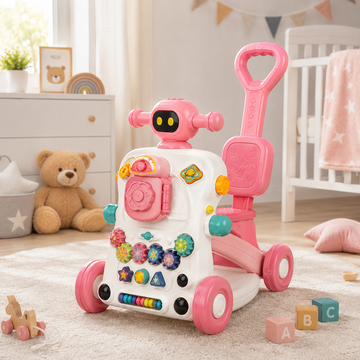 JOYOUS 6IN1 BABY ACTIVITY WALKER - PINK