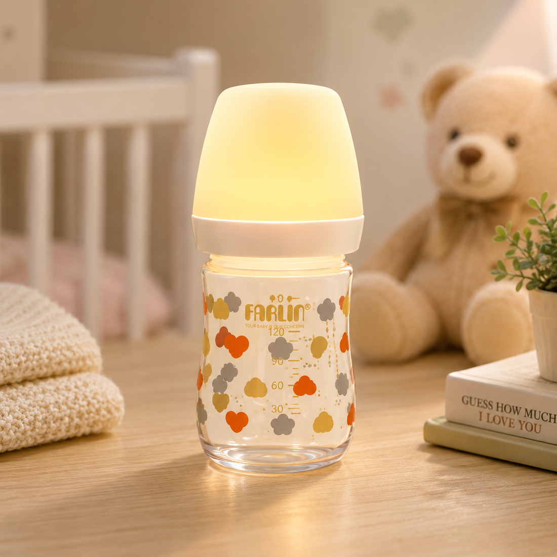 FARLIN PP WIDE NECK FEEDING BOTTLE 150ML