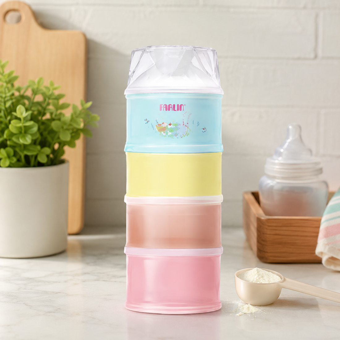 FARLIN MILK POWDER CONTAINER 4PCS