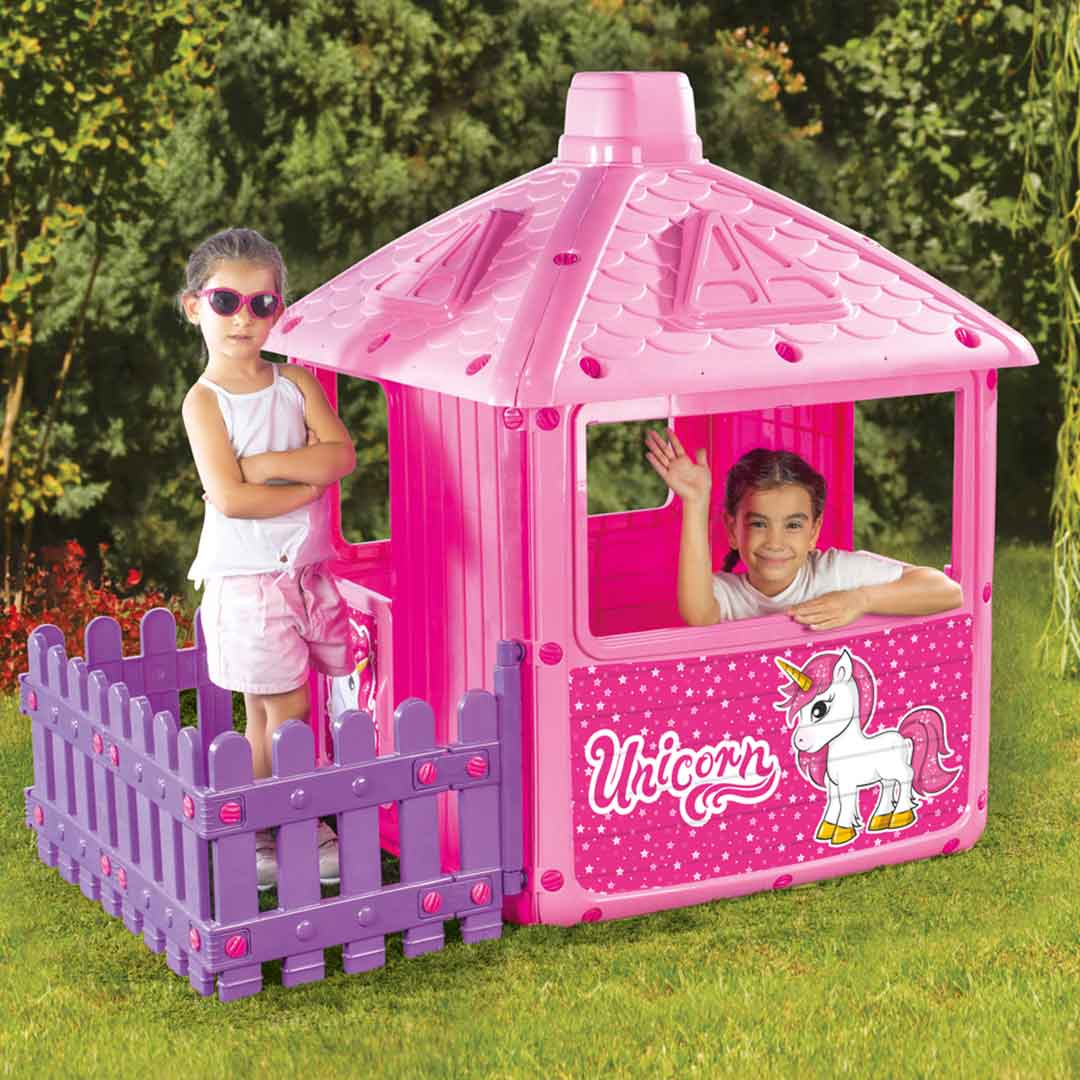 DOLU UNICORN CITY HOUSE WITH FENCE