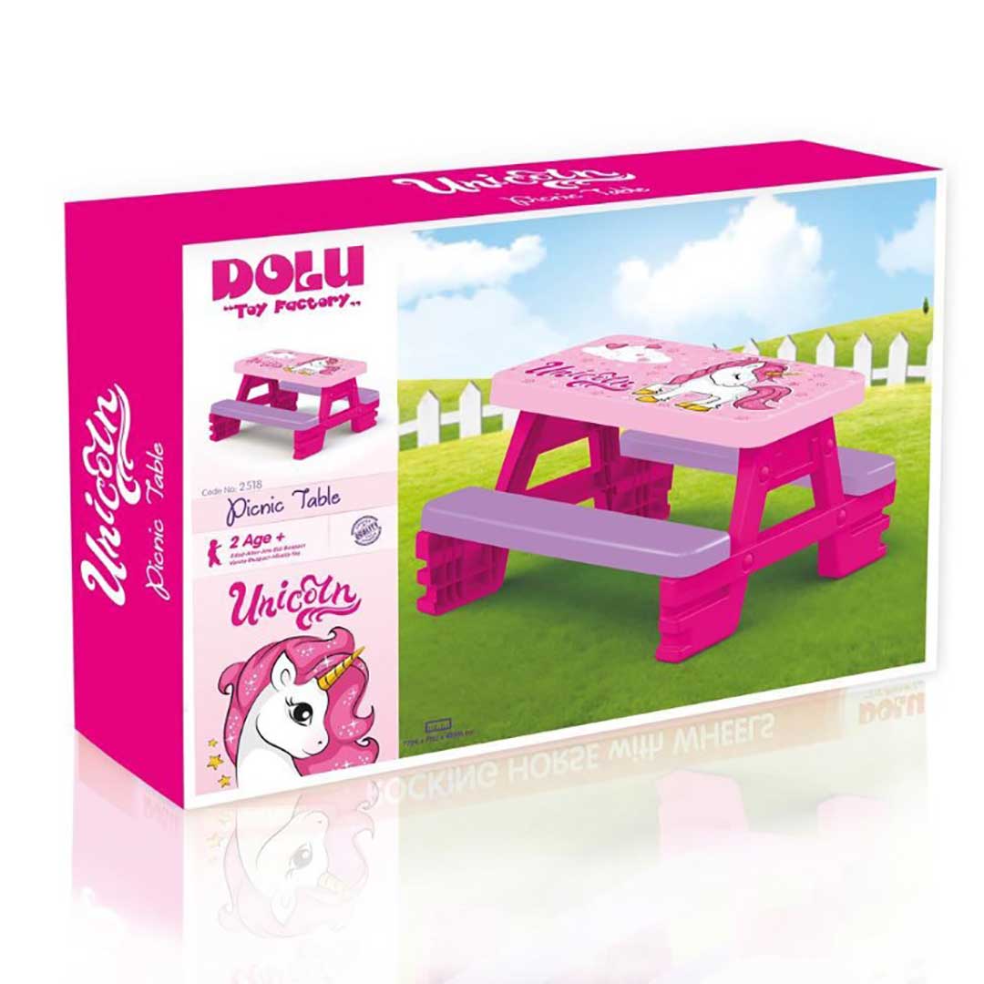 DOLU UNICORN PICNIC TABLE FOR 4