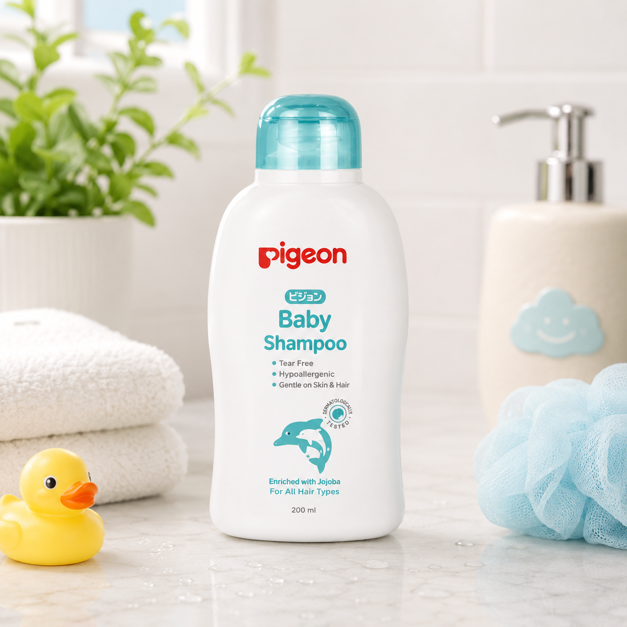 PIGEON BABY SHAMPOO 200ML JOJOBA