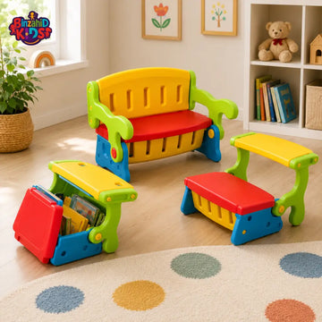 2IN1 KIDS SOFA & TABLE SET