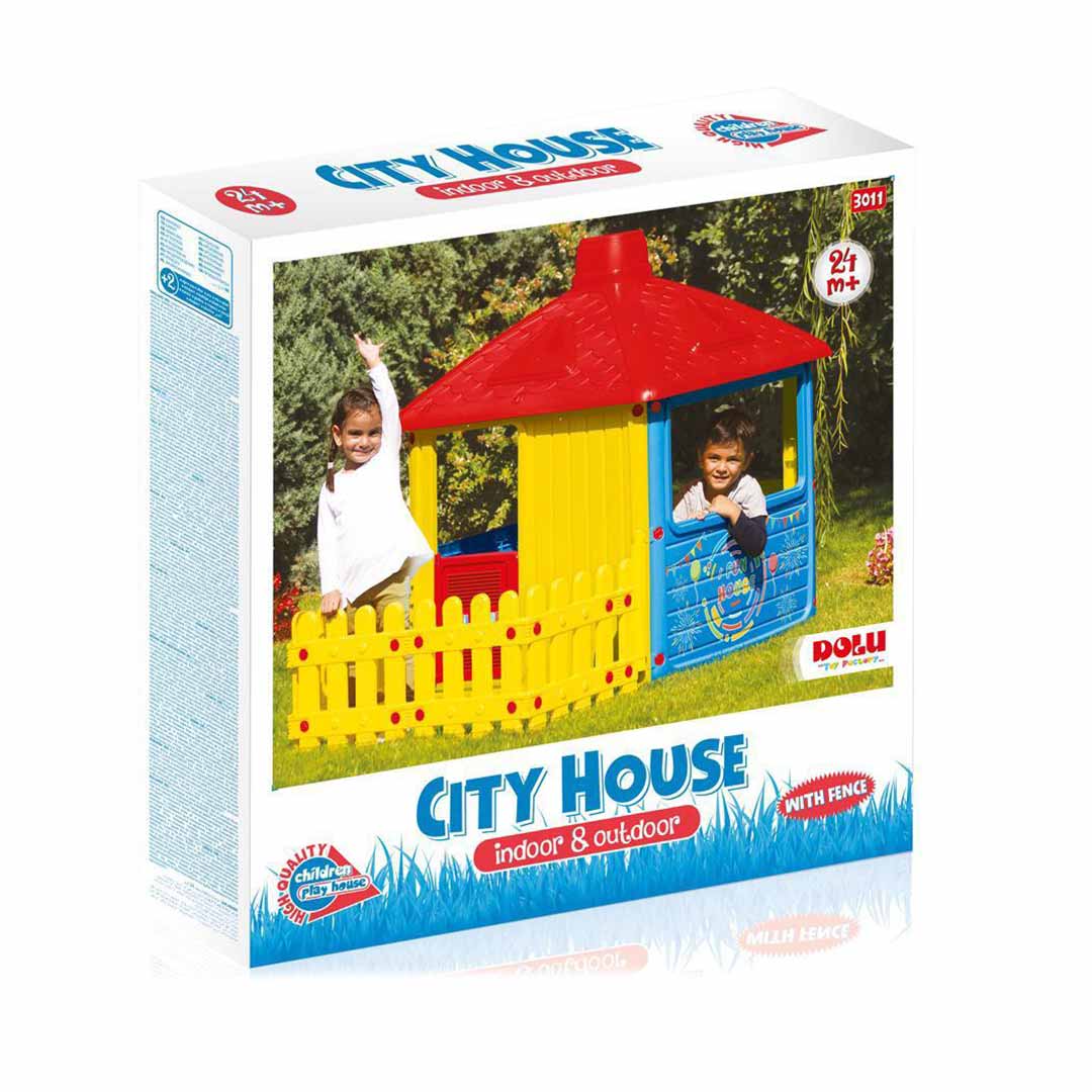 DOLU CITY HOUSE WITH FENCE