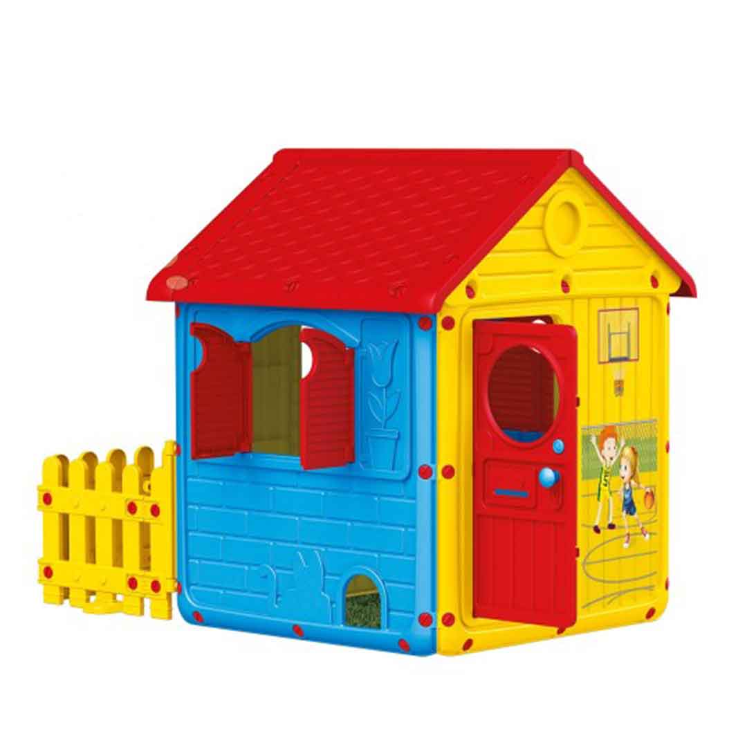 DOLU MY FIRST HOUSE WITH FENCE