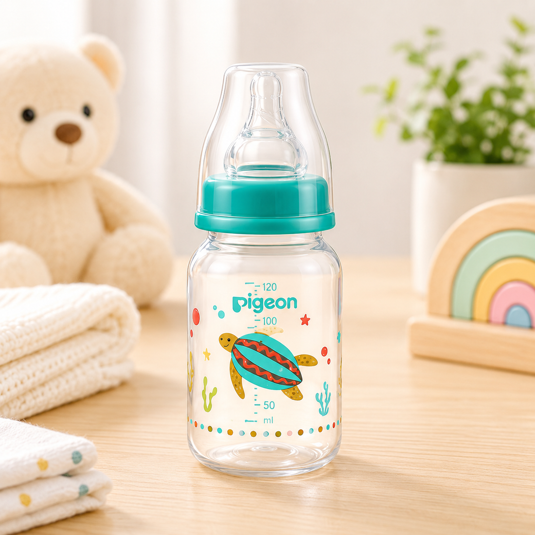 PIGEON VIBRANT COMPACT FLEXIBLE FEEDER 0+ MONTHS