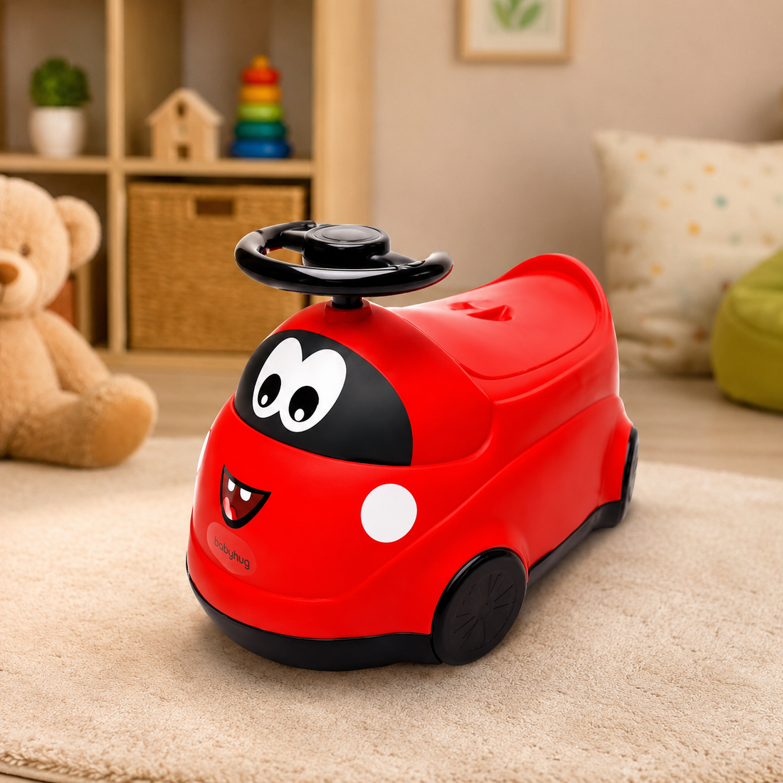 Baby Driver Potty Chair - Red
