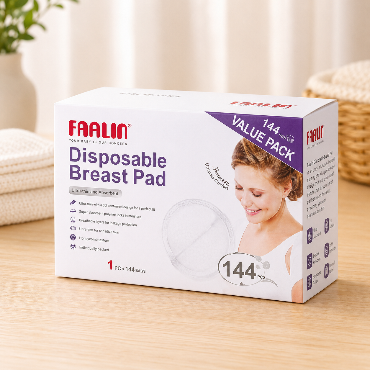 FARLIN DISPOSABLE BREAST PAD PK-144