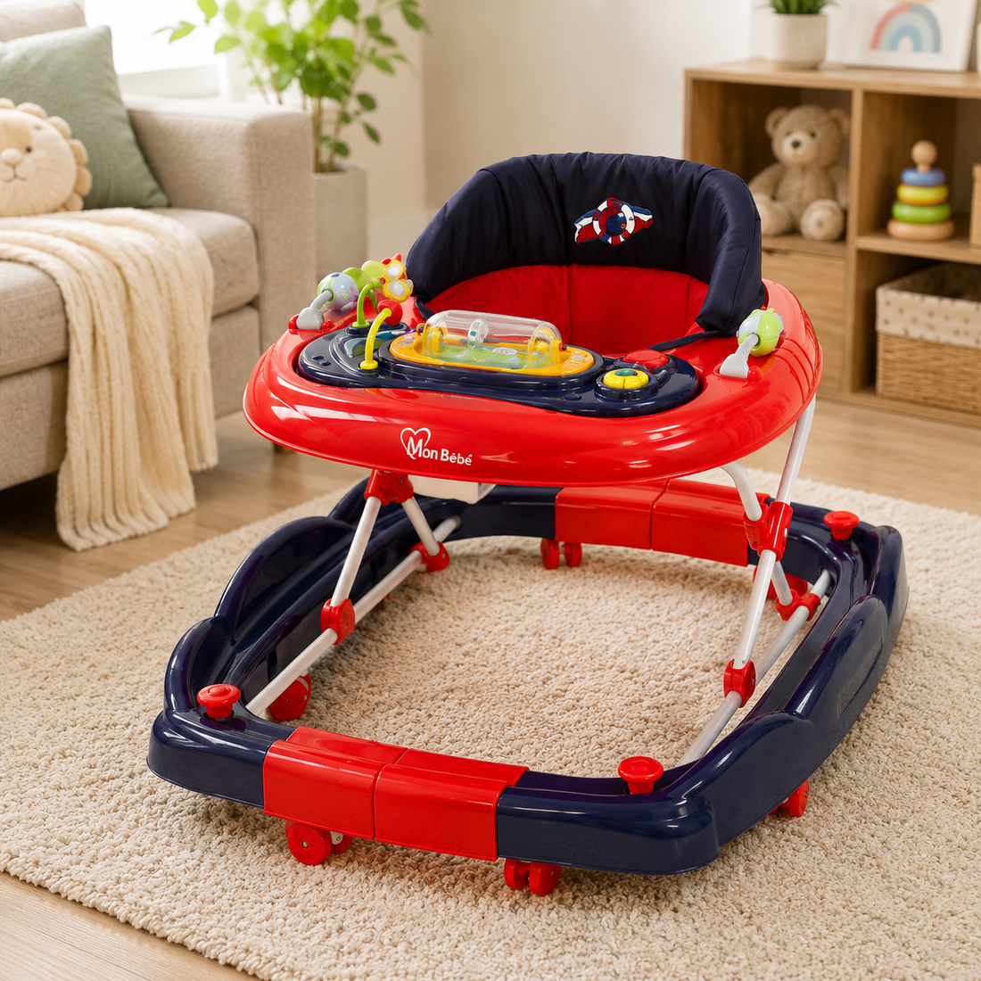TINNIES BABY WALKER W / ROCKING