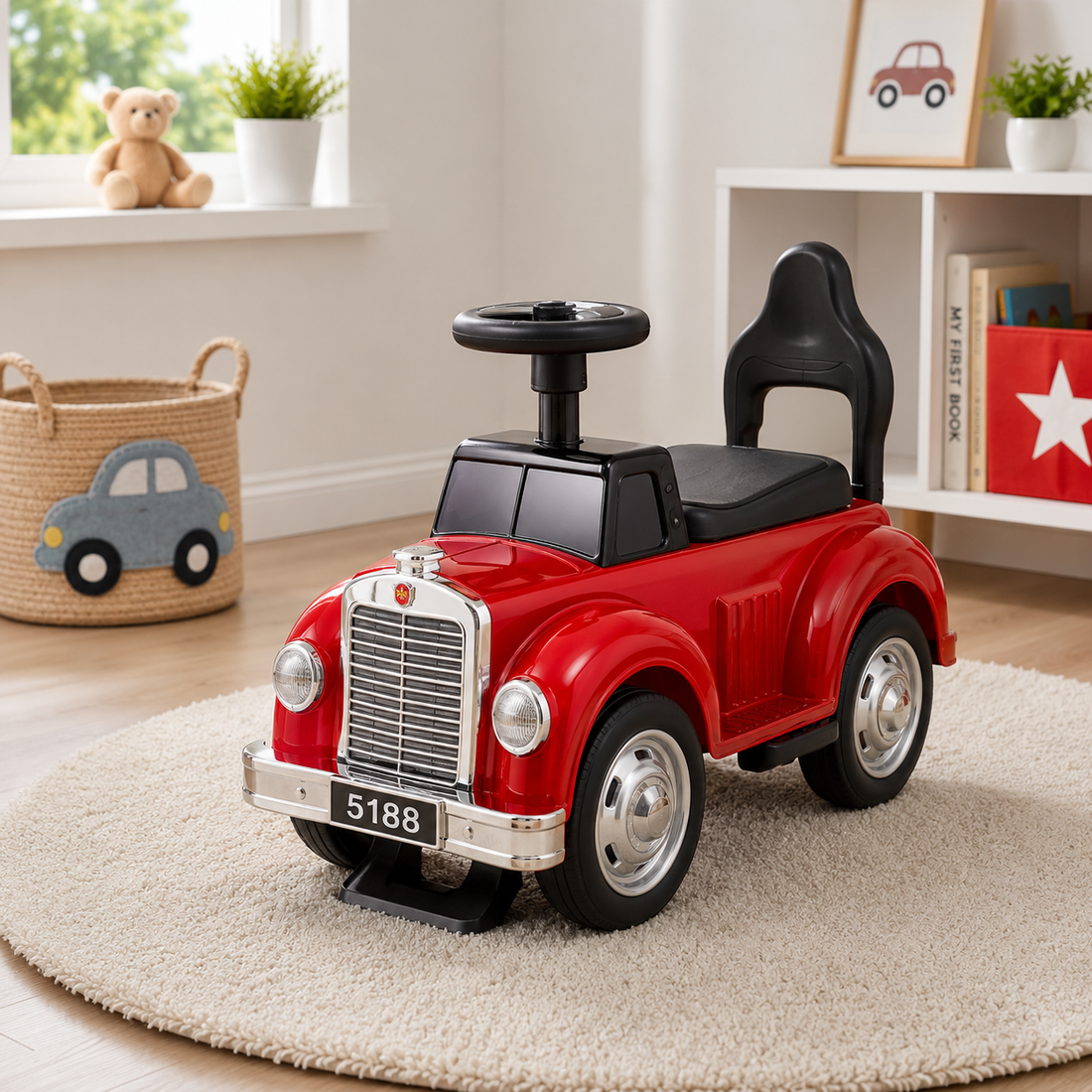 VINTAGE STYLE KIDS RIDE-ON CAR