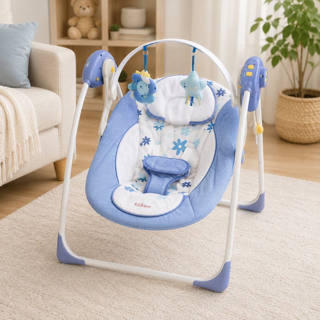 TINNIES BABY SWING - BLUE