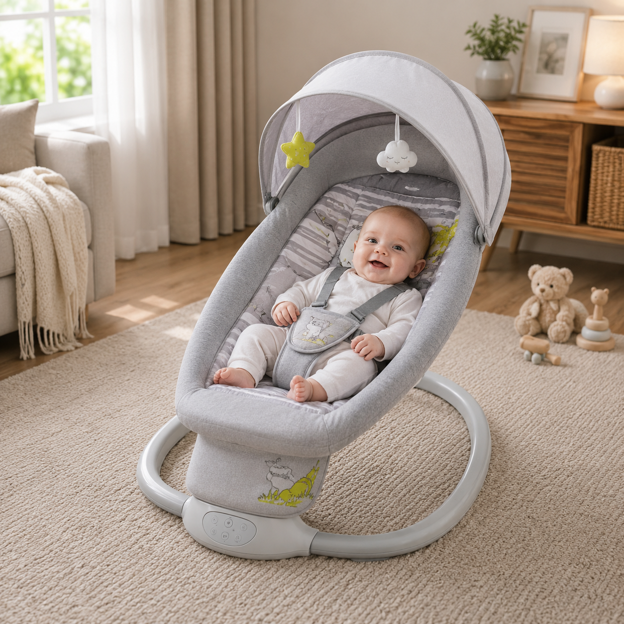ELECTRIC BABY SOOTHING ROCKER