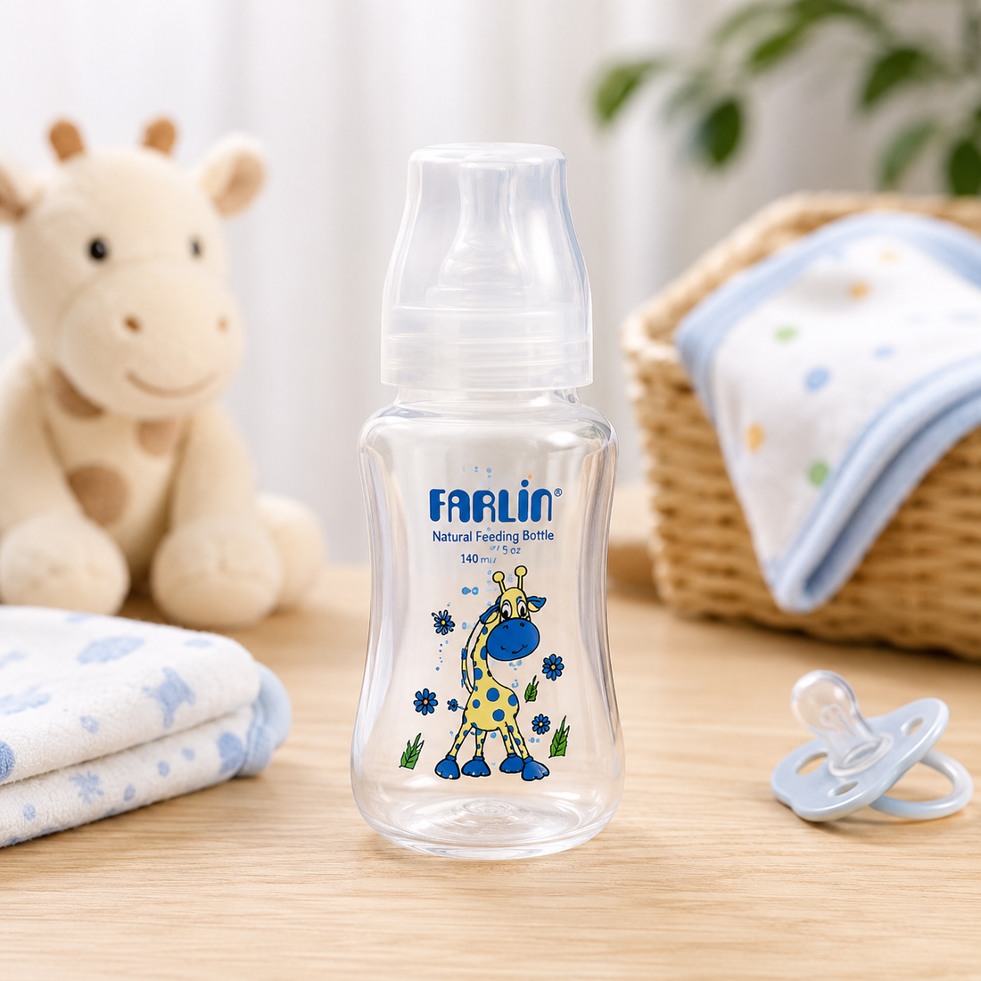 FARLIN WIDE NECK FEEDING BOTTLE 360CC