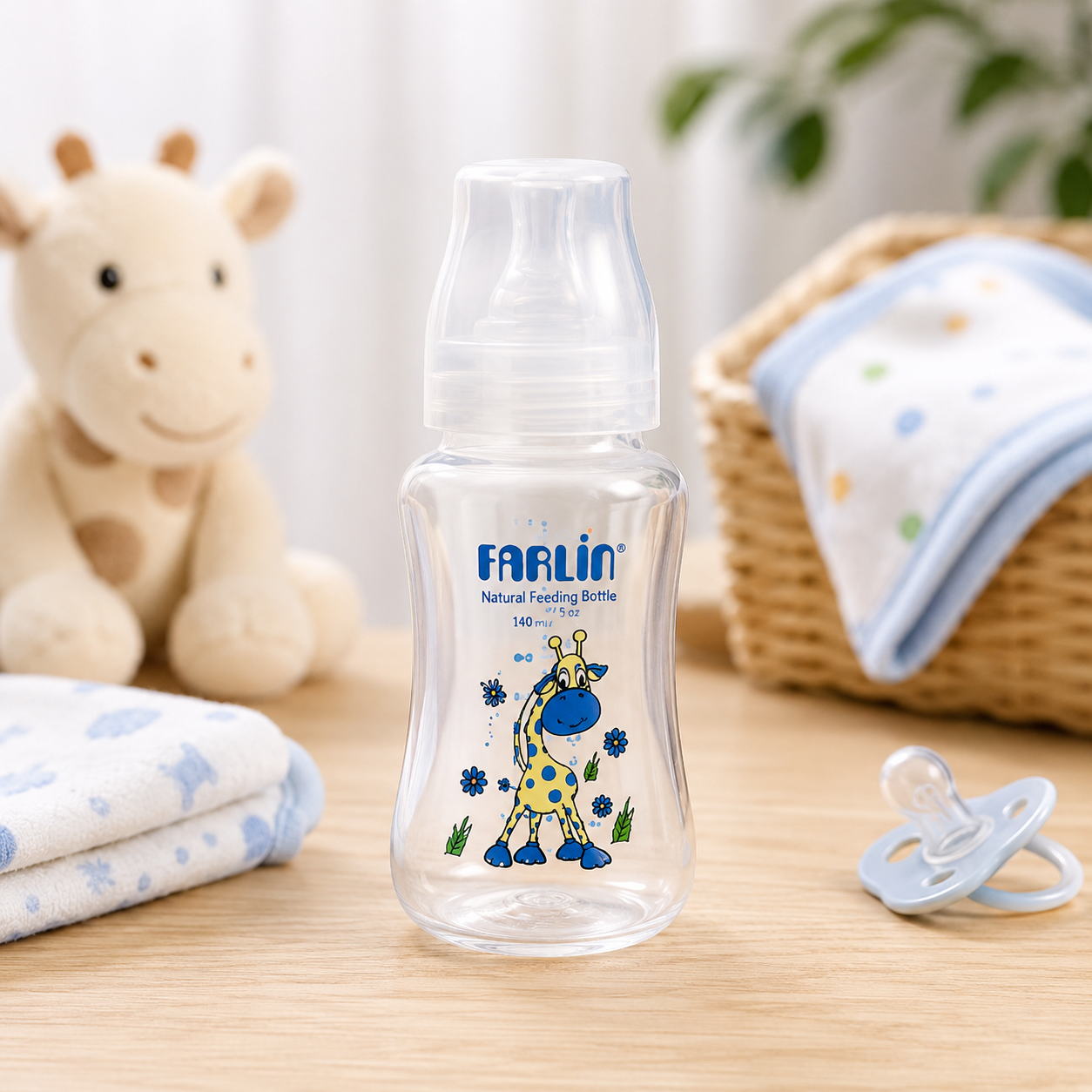 FARLIN WIDE NECK FEEDING BOTTLE 360CC