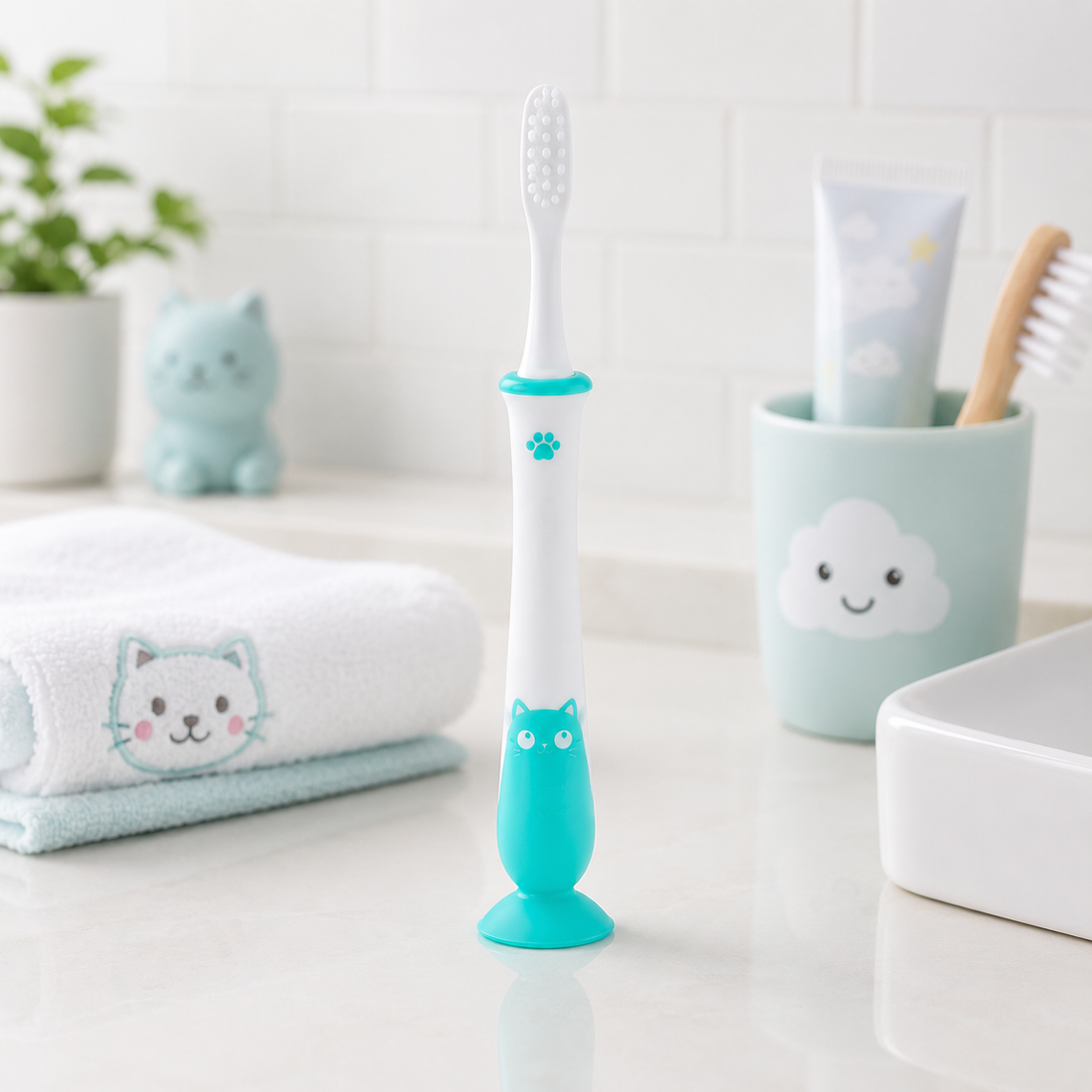 PIGEON CHILDREN TRAINING TOOTH BRUSH LESSON-4 MINT