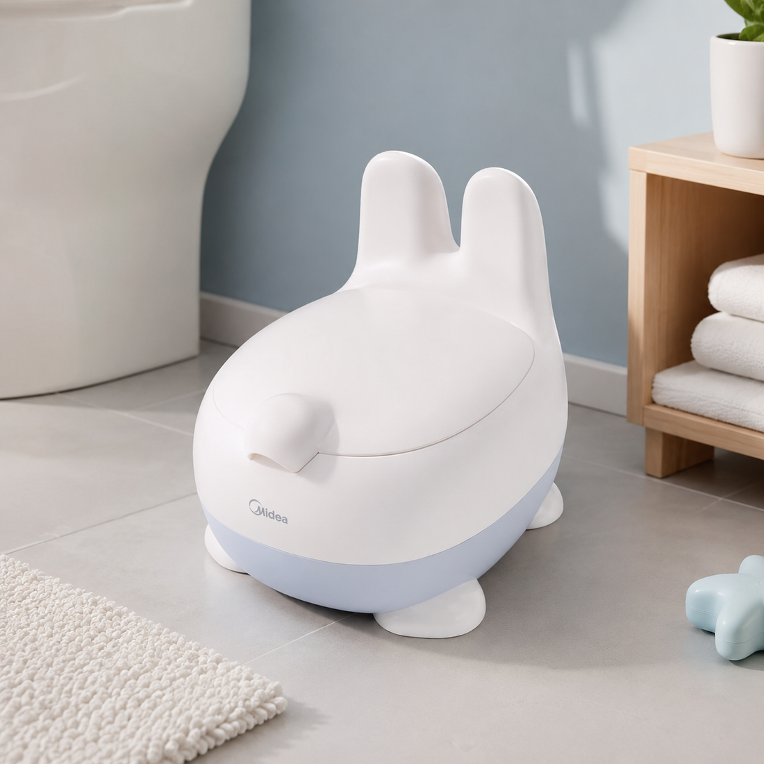Baby Potty Chair Rabbit - Blue
