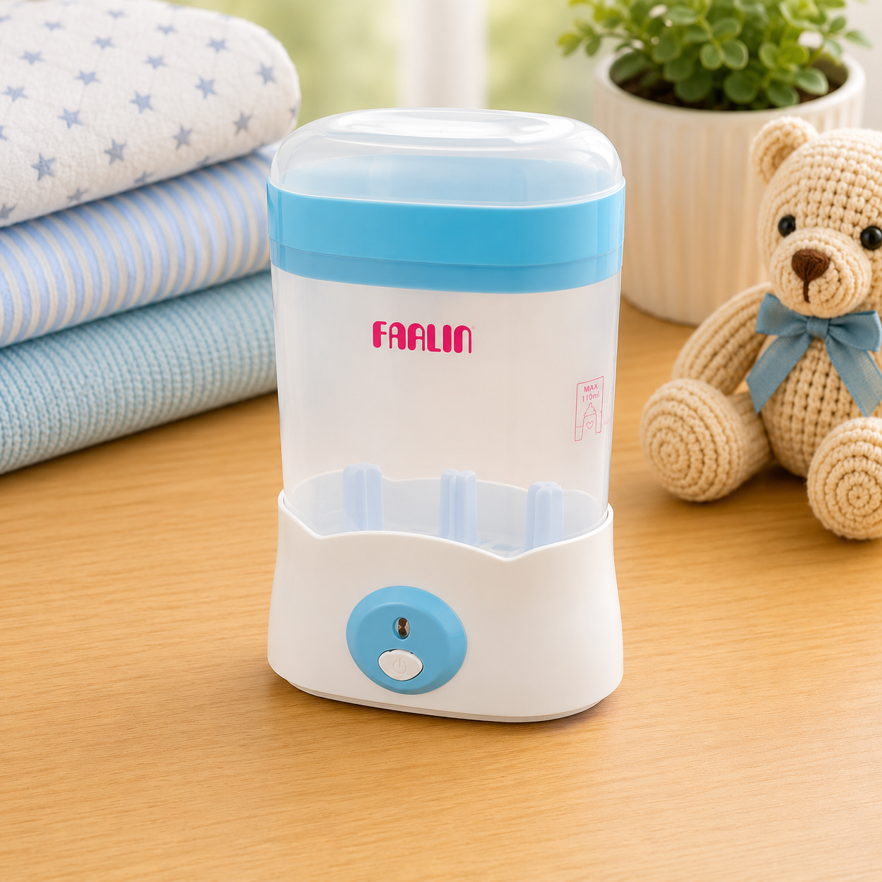 FARLIN STEAM STERILIZER 3 BOTTLES