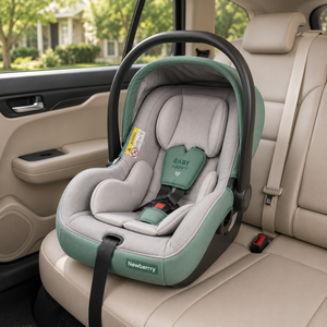 INFANTES BABY CARRY COAT CAR SEAT - GREEN