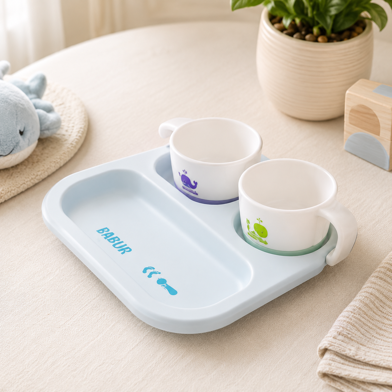FARLIN PE-PA FEEDING SET