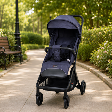 TINNIES BABY STROLLER - NAVY BLUE