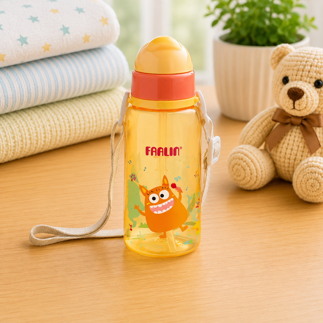 FARLIN STRAW DRINKING CUP 450ML