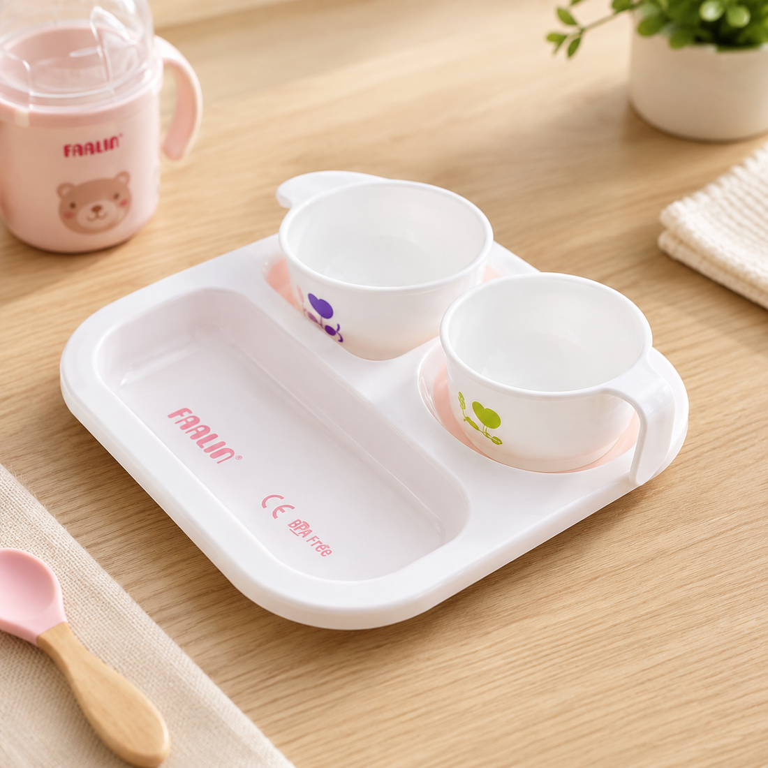 FARLIN PE-PA FEEDING SET