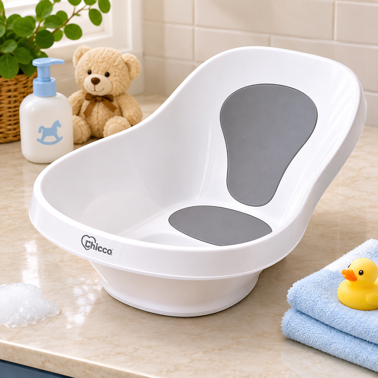 TINNIES BATH TUB - WHITE