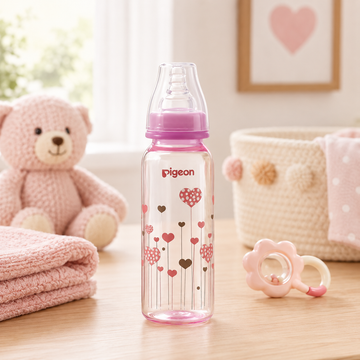 PIGEON FLEXIBLE FEEDER CLEAR RPP – 240ML