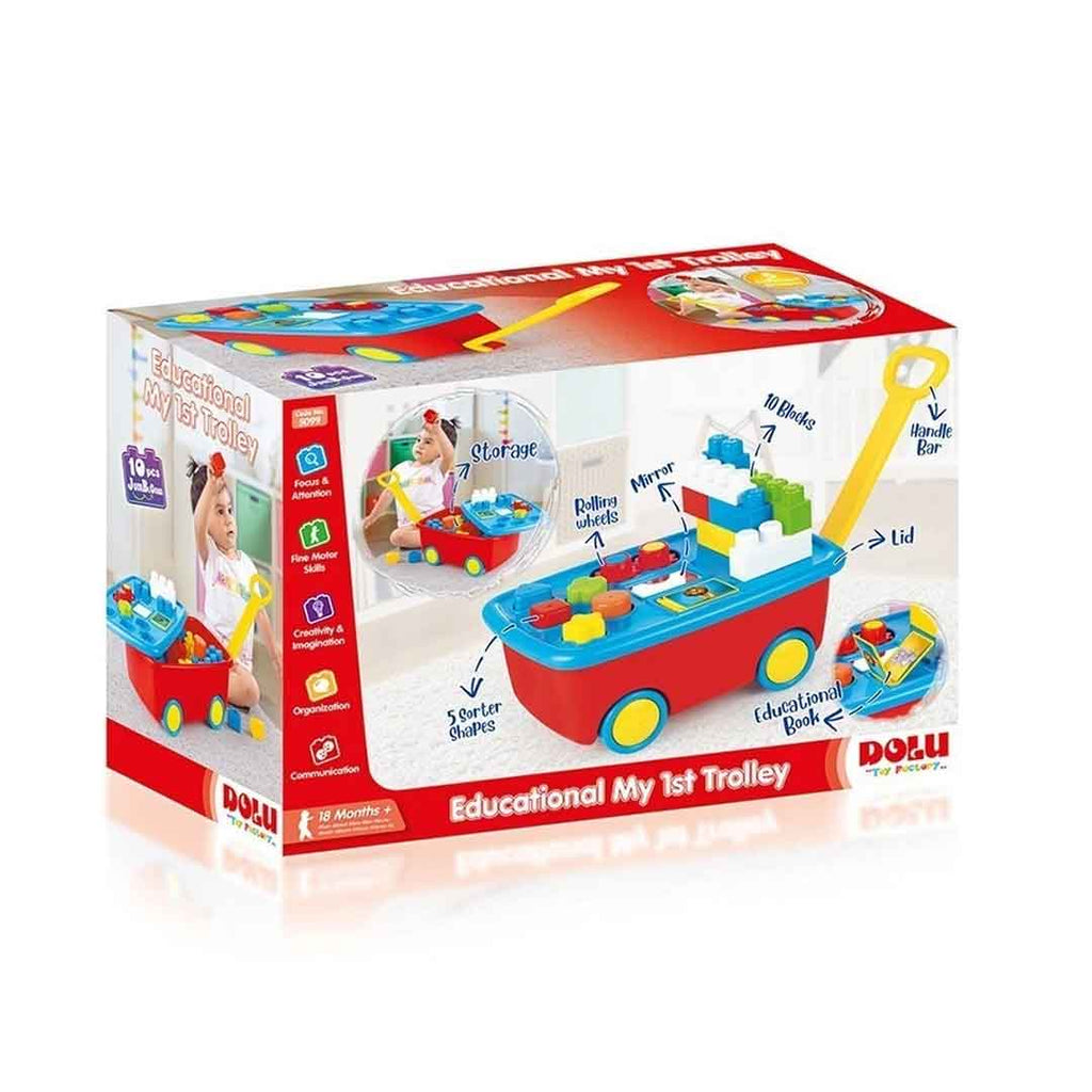 DOLU EDUCATIONAL MY 1ST CHECK PULL VEHICLE