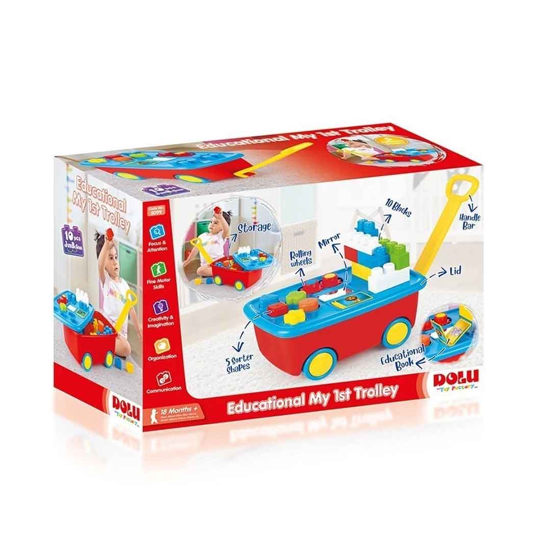 DOLU EDUCATIONAL MY 1ST CHECK PULL VEHICLE