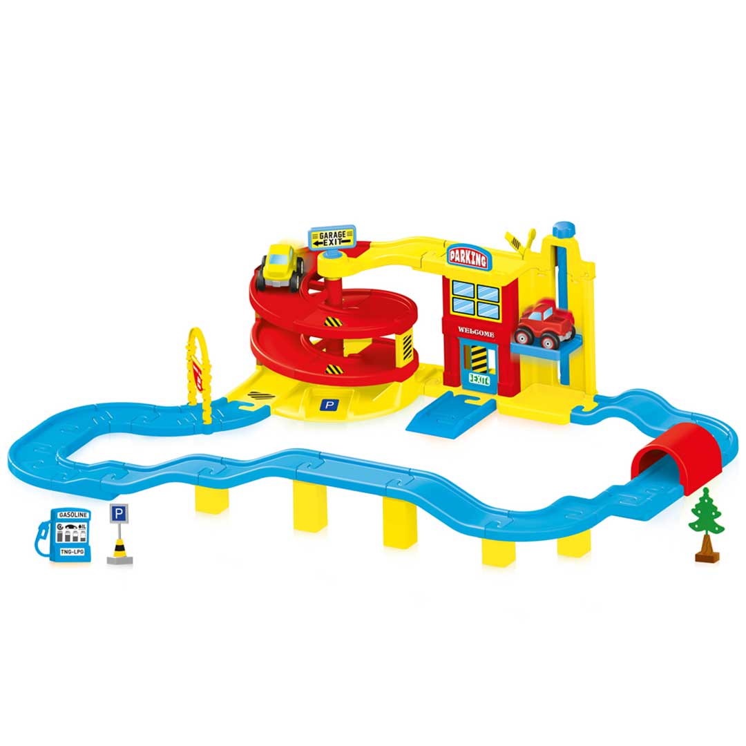 DOLU BIG GARAGE VEHICLE TOY PLAY SET