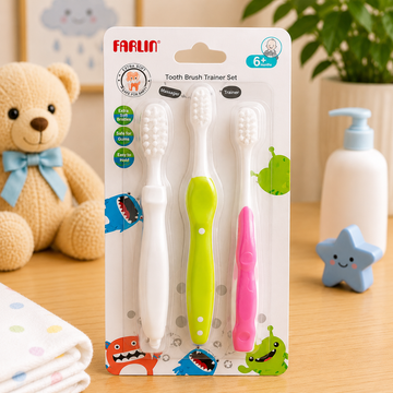 FARLIN THREE STAGES TOOTH BRUSH SET