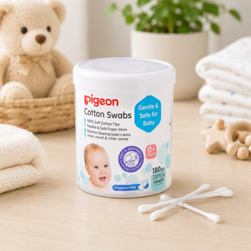 PIGEON THICK STEM COTTON SWABS – 200 PIECES