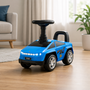 SPORTS SUV KIDS RIDE-ON PUSH CAR - BLUE