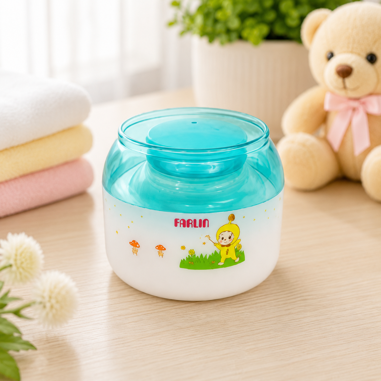 FARLIN FREE DROP POWDER PUFF