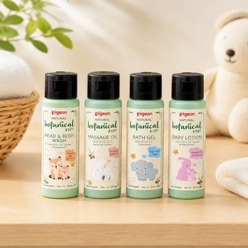 PIGEON NATURAL BOTANICAL BABY TRAVEL SET