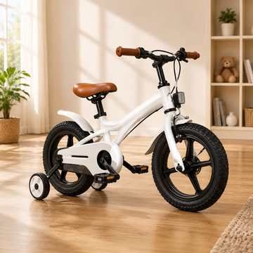 KIDS BALANCE BIKE WITH TRAINING WHEELS
