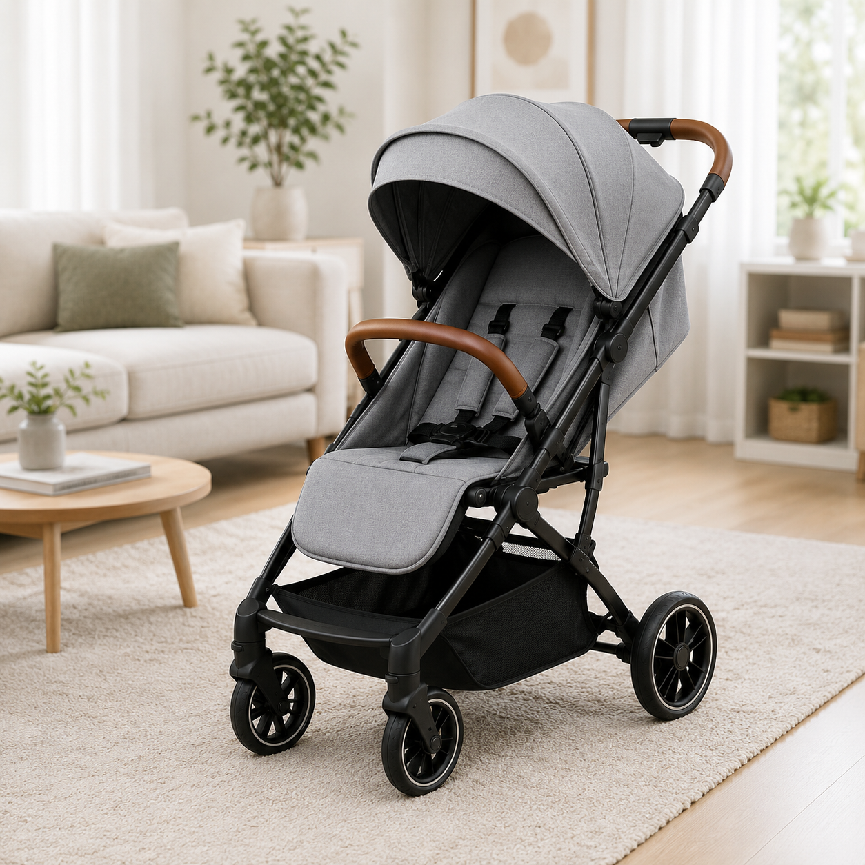 KIDILO COMPACT BABY STROLLER - GREY