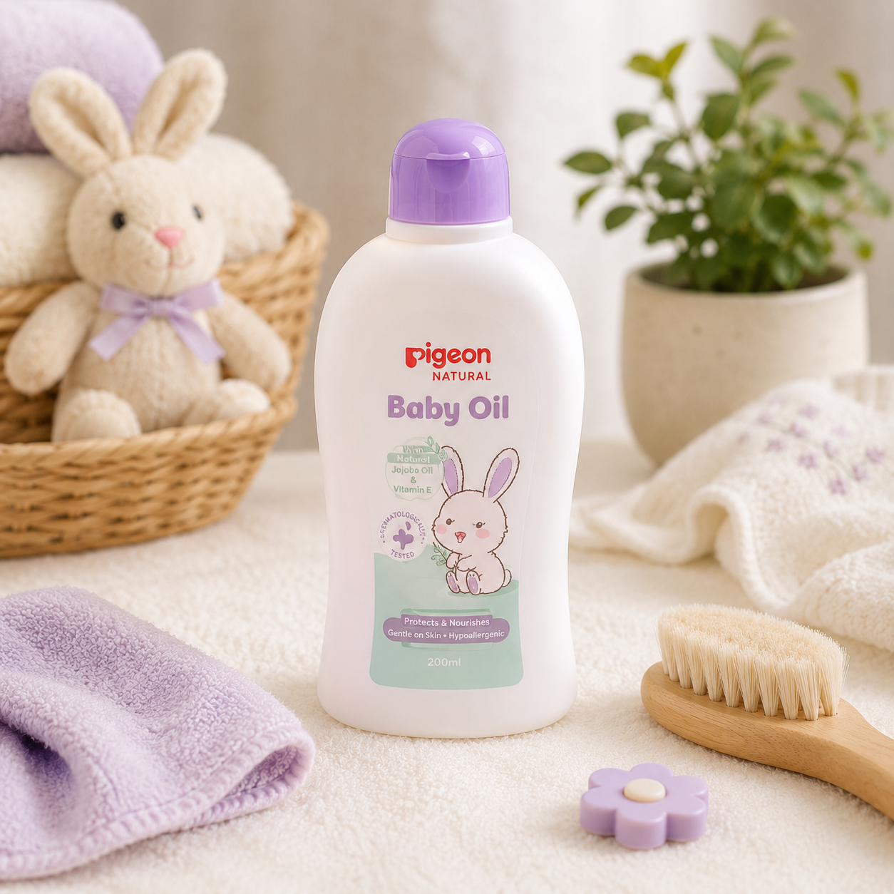 PIGEON JOJOBA BABY OIL 100ML