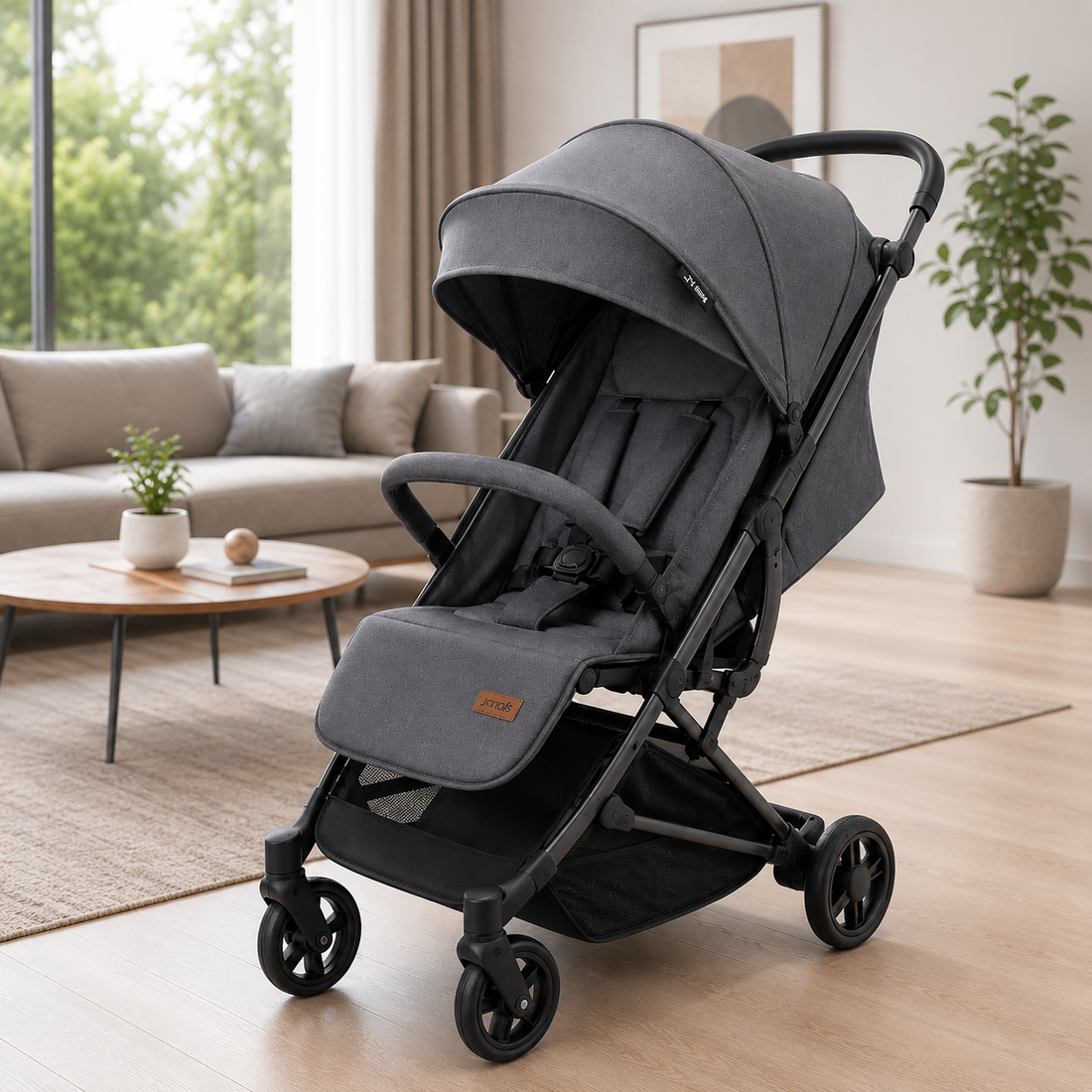 JOYOUS URBAN CRUISE BABY STROLLER - D GREY