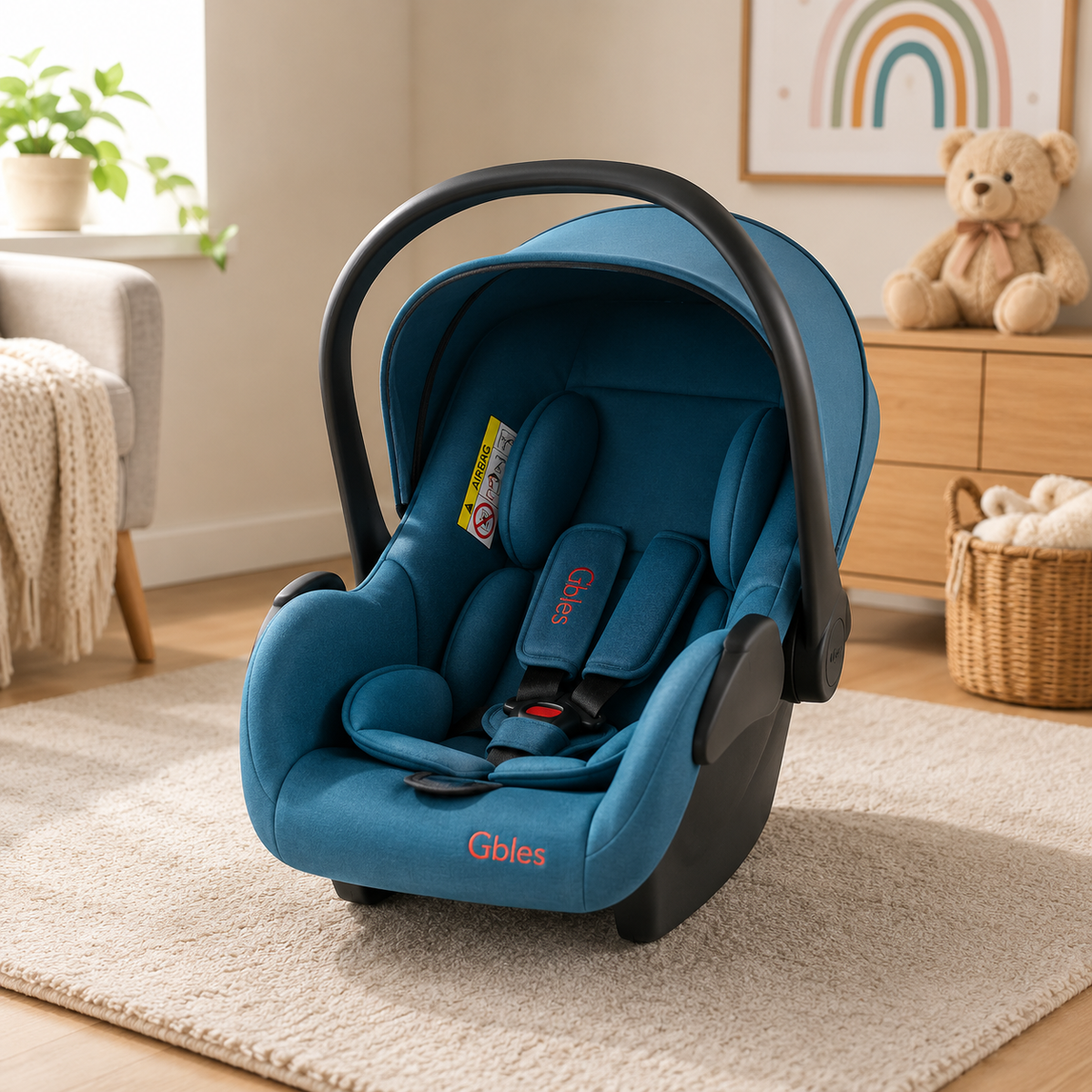 2-IN-1 BABY CARRIER & CAR SEAT – 0–18 MONTHS