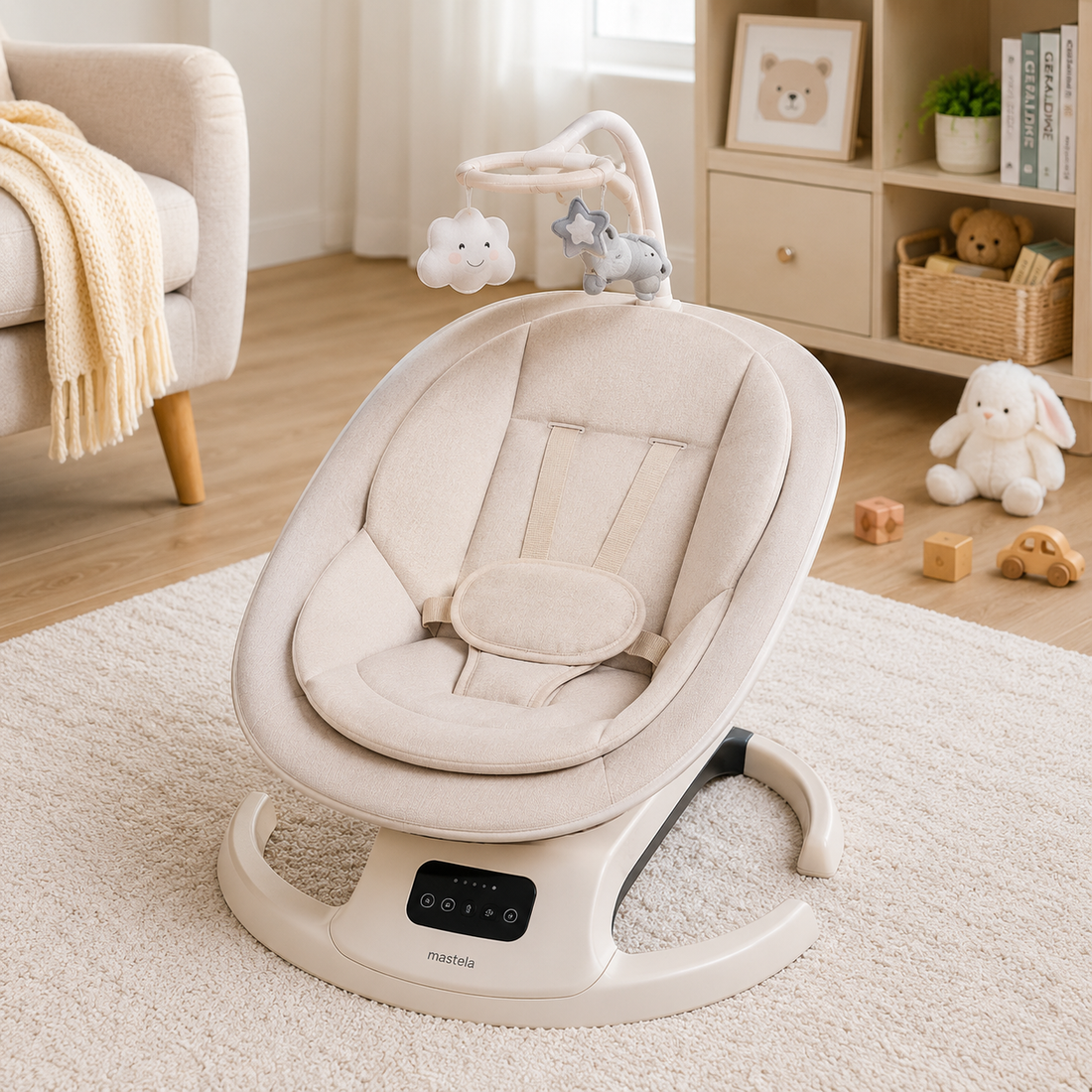 MASTELA DELUXE MULTI-FUNCTIONAL BABY BOUNCER